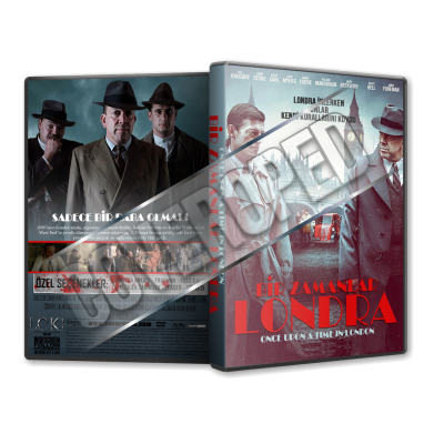 Bir Zamanlar Londra - Once Upon a Time in London - 2019 Türkçe Dvd Cover Tasarımı